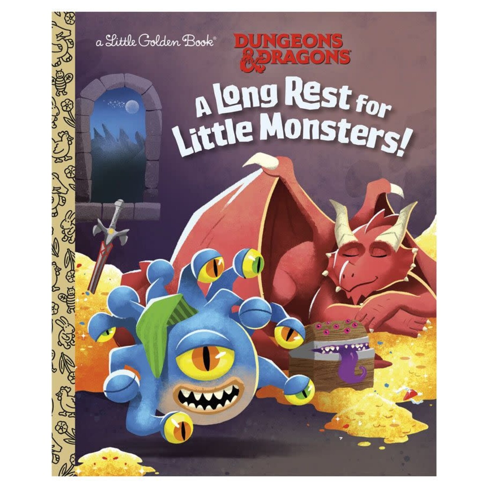 Little Golden Book - D&D - A Long Rest for Little Monsters!