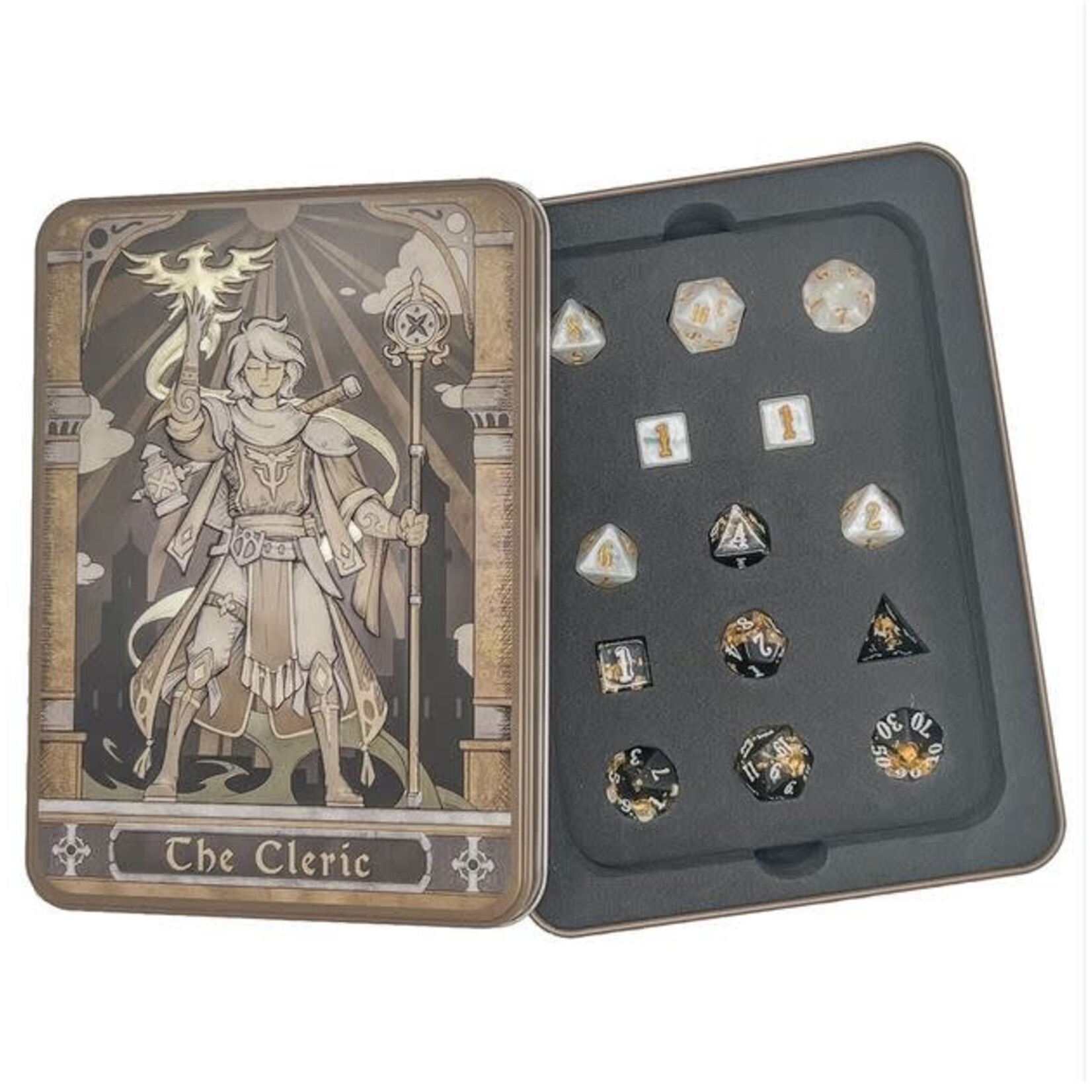 RPG Class Dice: Epic Resin- Cleric Dice Set (14)