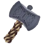 Pawlymorph Pet Toy - Barbarian's Great Axe Durable Ballistic Fabric Dog Toy