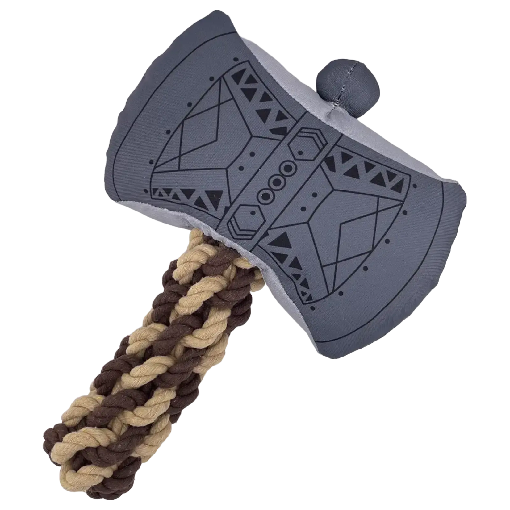 Pawlymorph Pet Toy - Barbarian's Great Axe Durable Ballistic Fabric Dog Toy