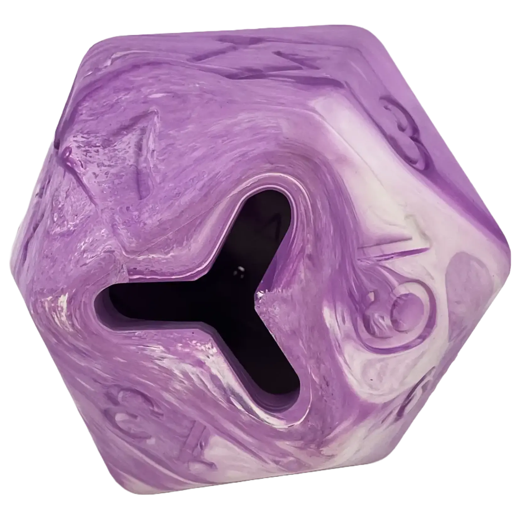 Pawlymorph Pet Toy - Barbarian Strength D20 - Psionic Purple