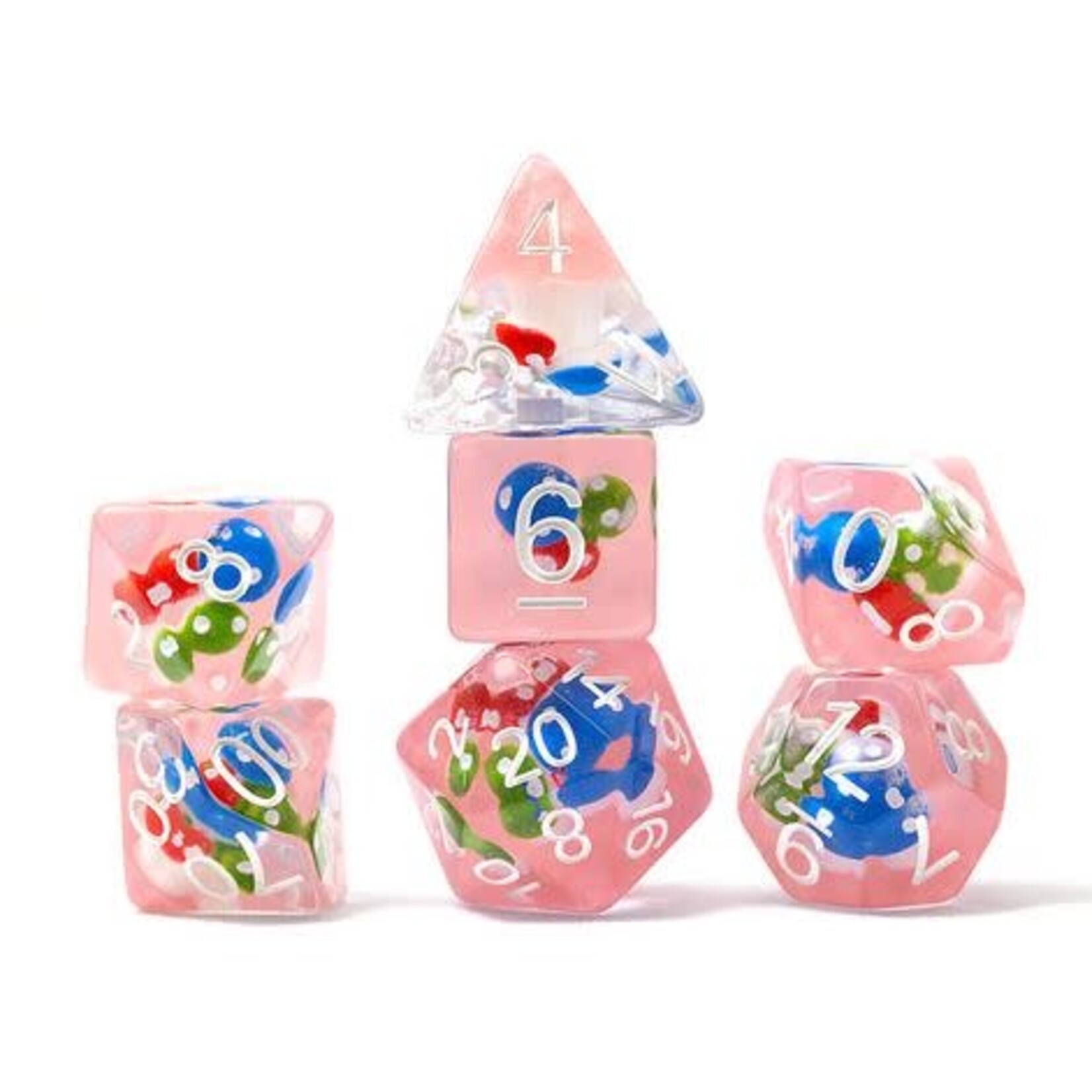Sirius Dice: Magic Mushroom | 7 Die Polyhedral Set | SDZ002402