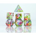 Sirius Dice: Sharp-Edged Sharp Fruit | 7 Die Polyhedral Set | SDZ001402