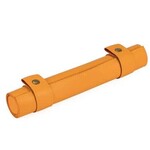 Roll Up Leatherette Dice Mat - Burnt Yellow