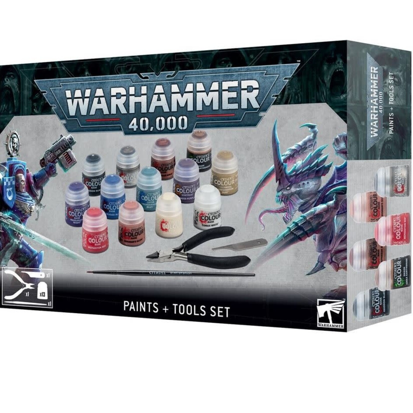 Paint Set: 40K Paints + Tools Set (2023)