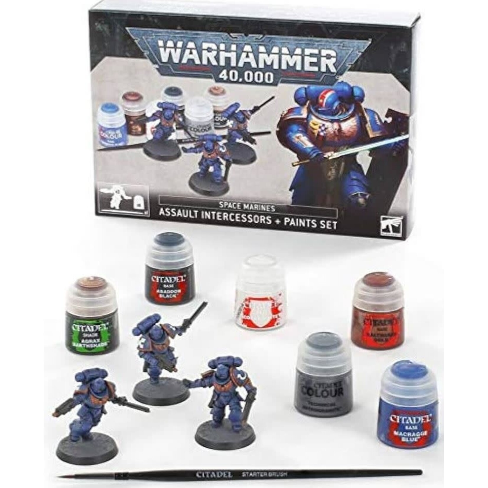 40K: Space Marines - Infernus Marines + Paints