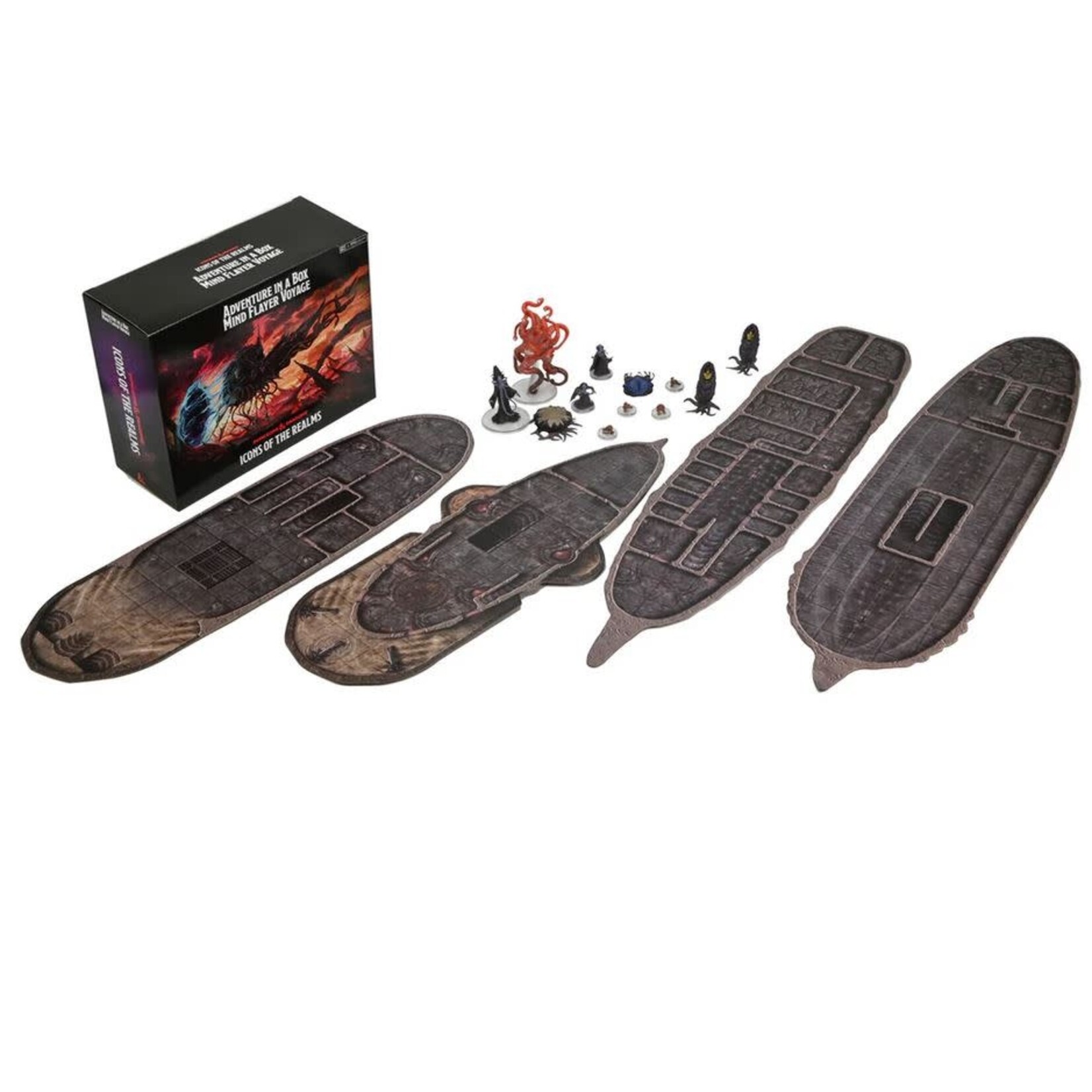 D&D: Mind Flayer Voyage Adventure Box  Dungeons & Dragons Icons of the Realms