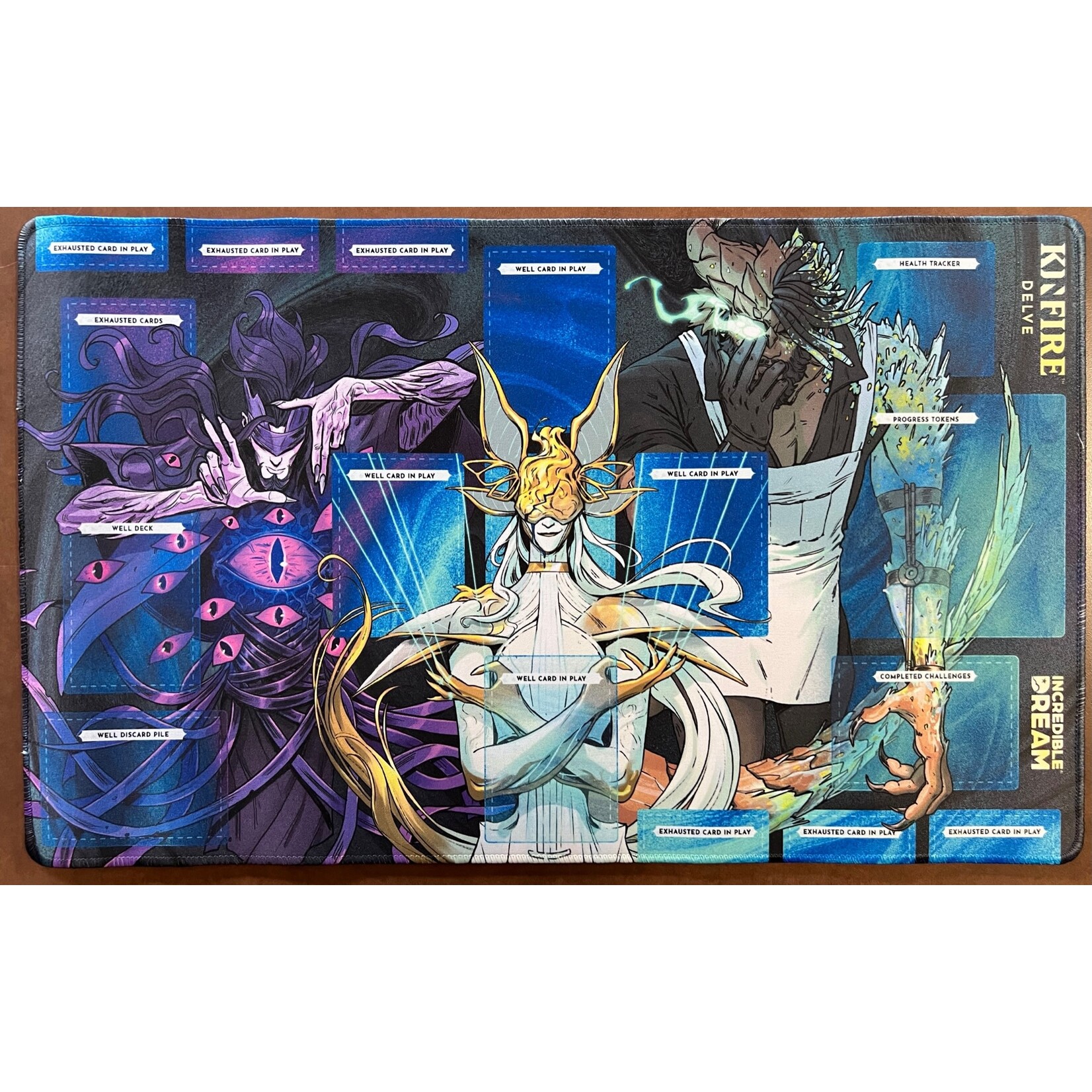 Kinfire Delve: Playmat