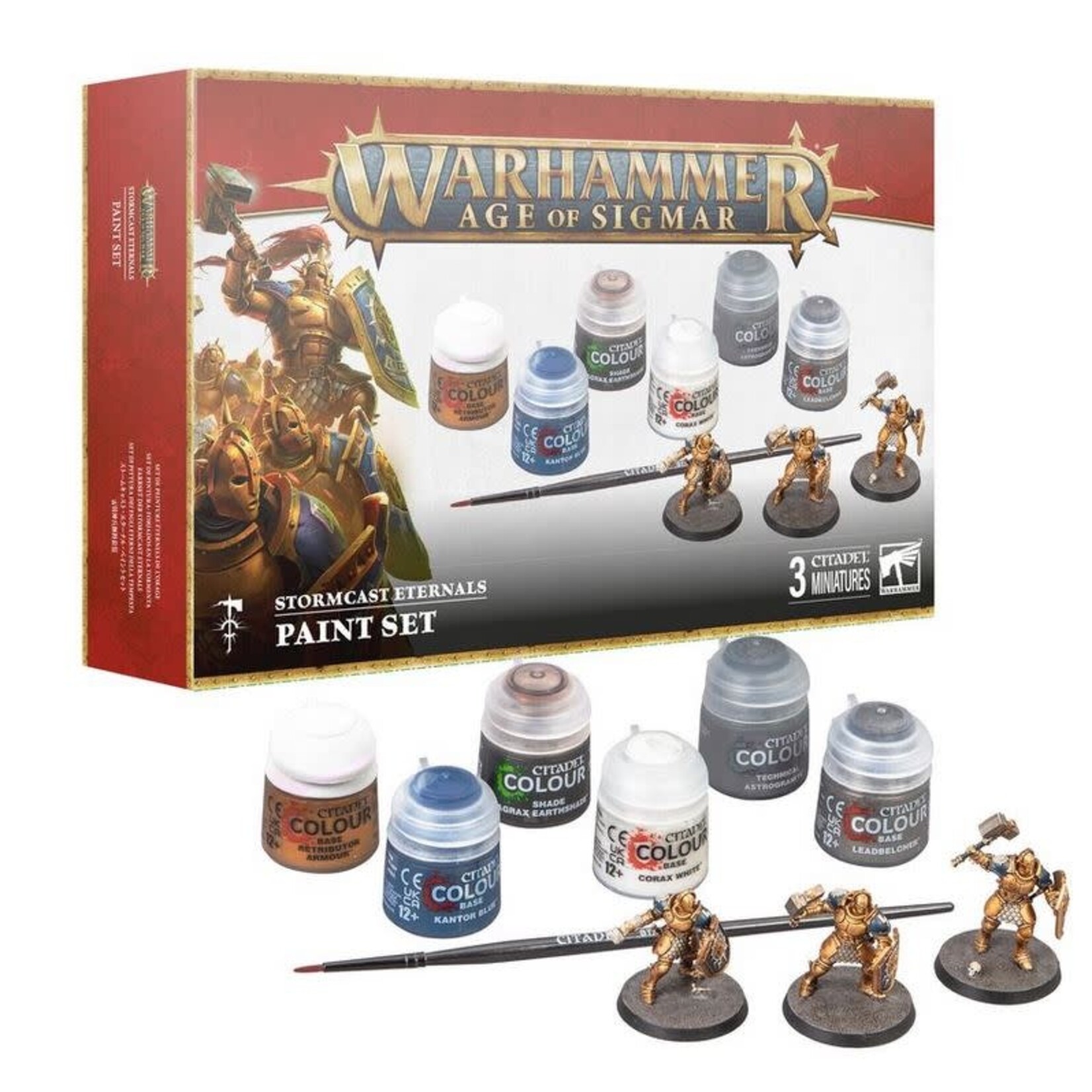 AOS: Stormcast Eternals Paints Set