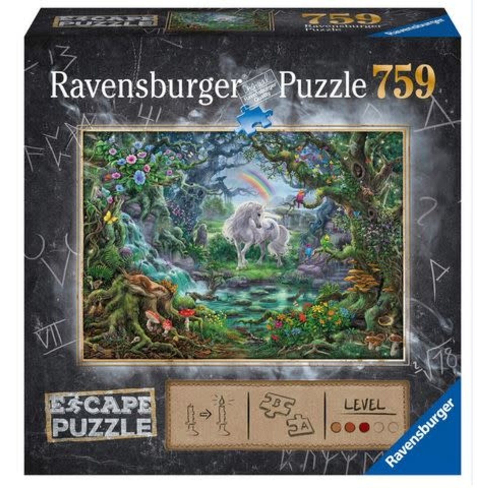 The Unicorn Escape 759 Piece Puzzle