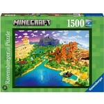 World of Minecraft 1500 Piece Puzzle