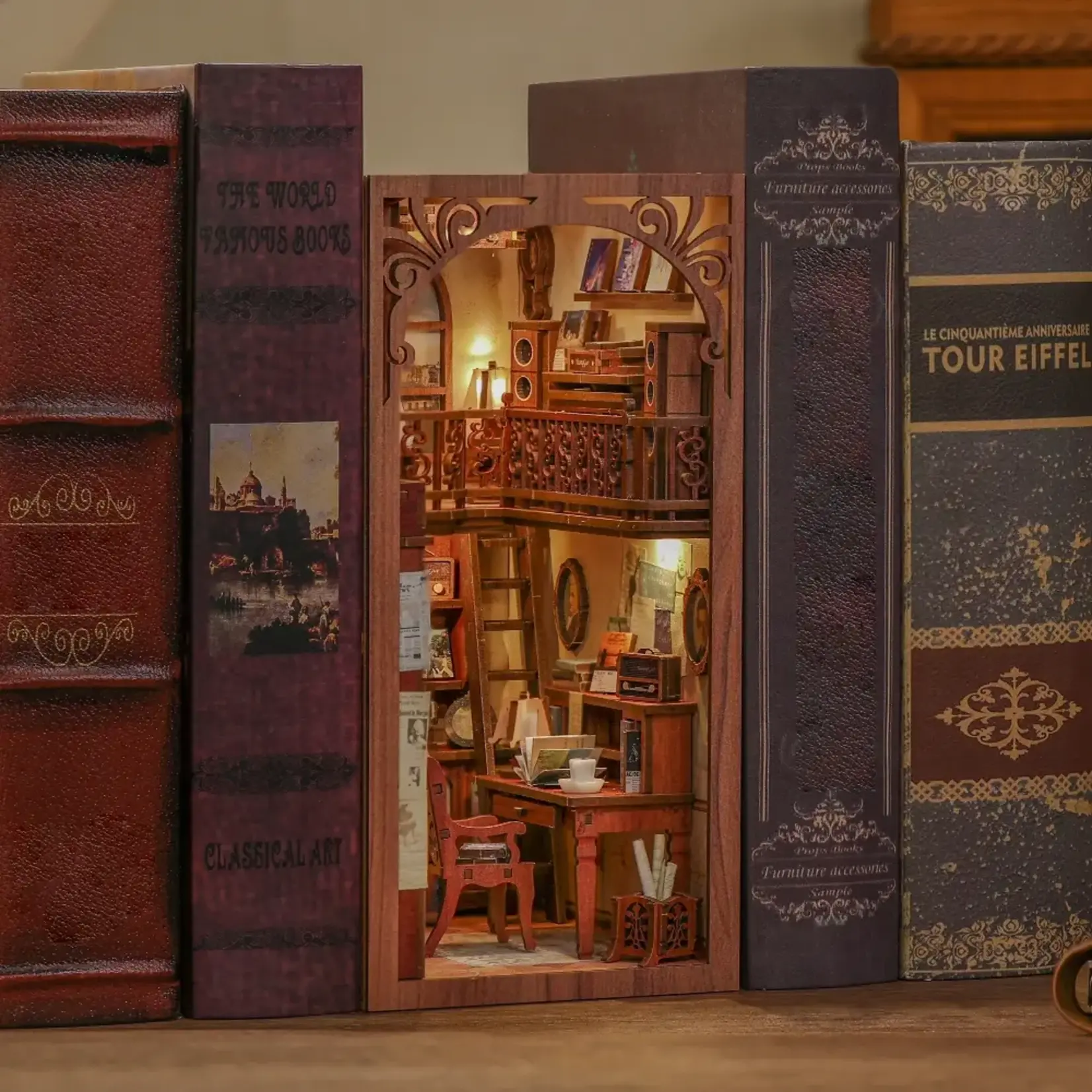 Book Nook Kit - The Secret Rhythm with Dust Cover