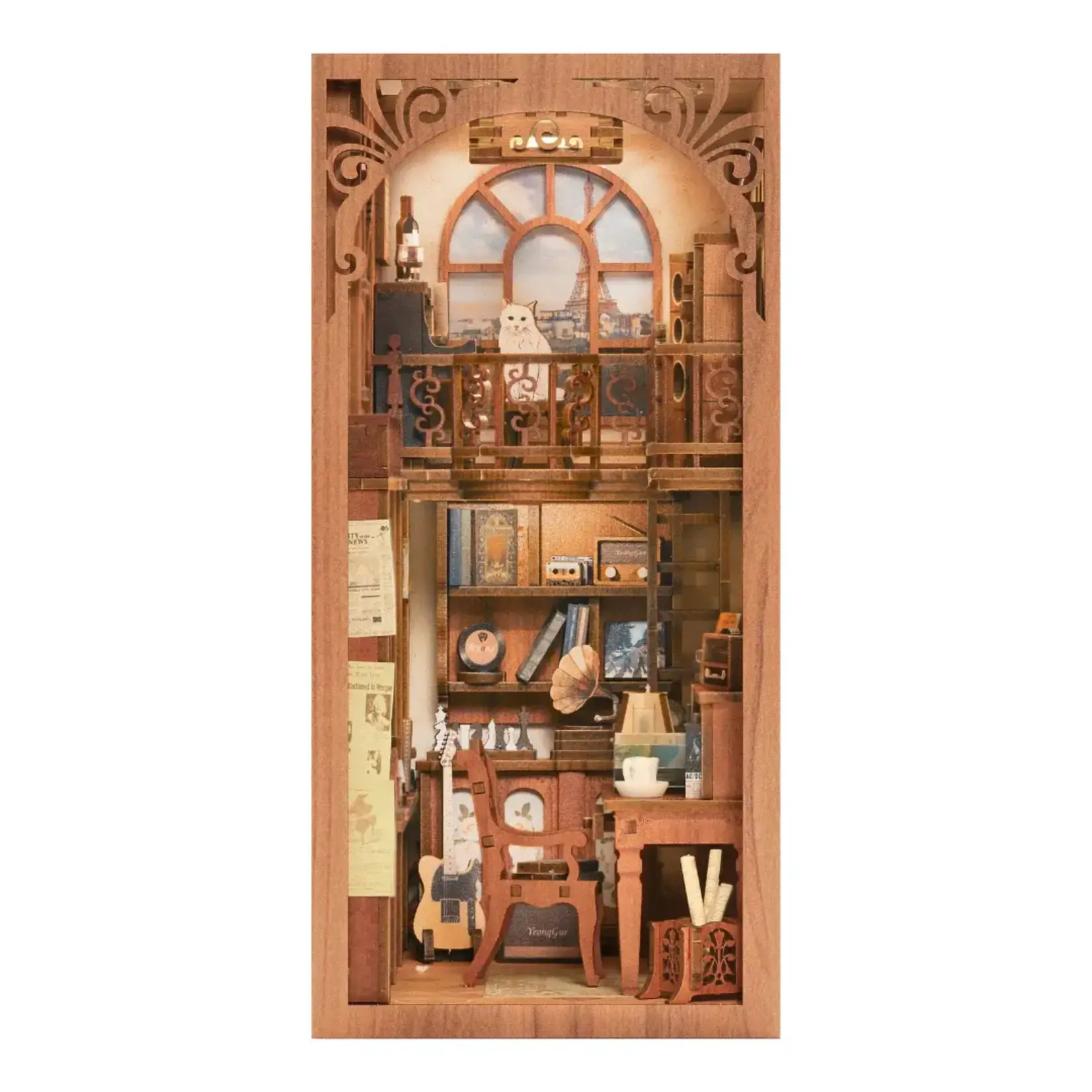 Book Nook Kit - The Secret Rhythm with Dust Cover