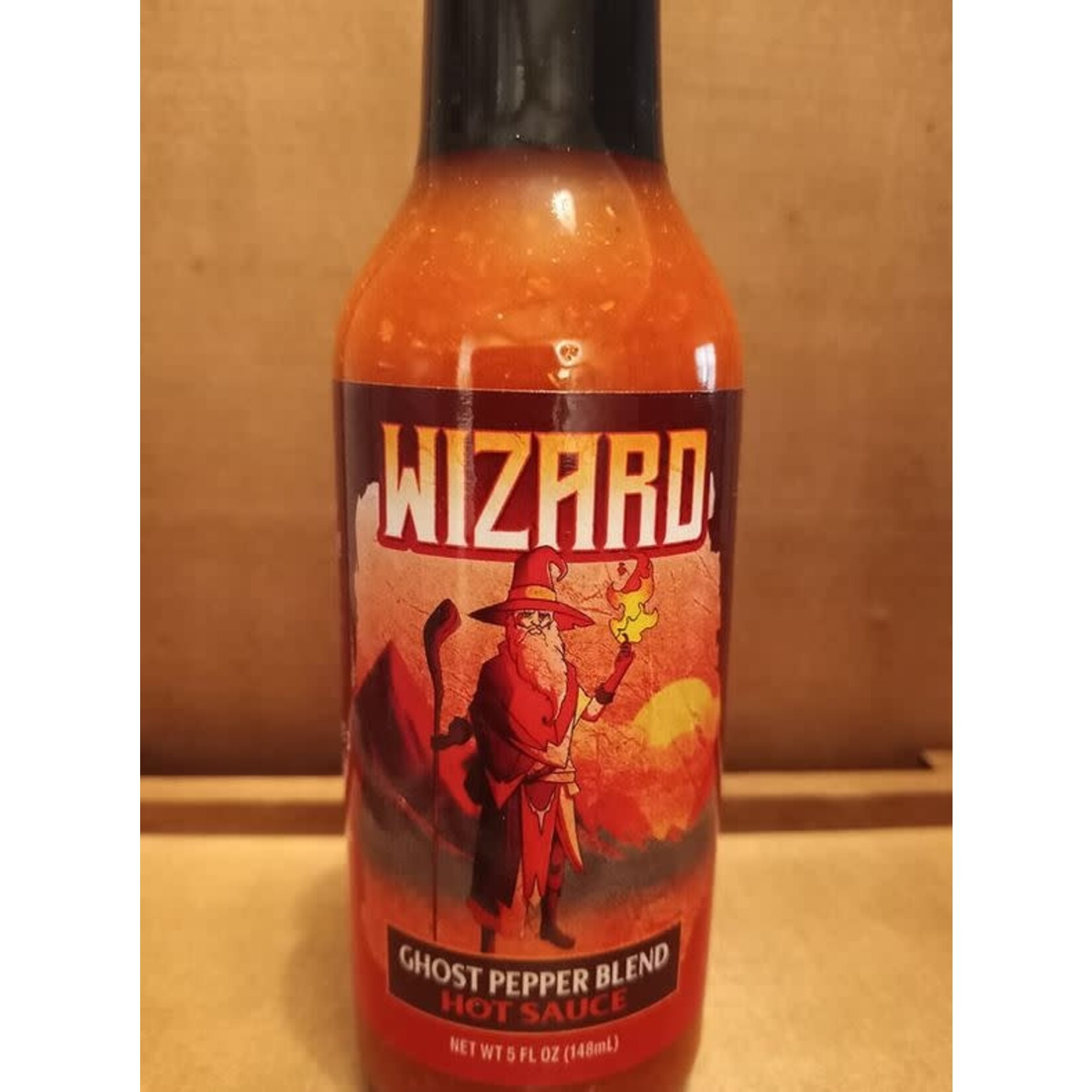 The Spice Trade Outpost Hot Sauce: Wizard - Ghost Pepper Blend