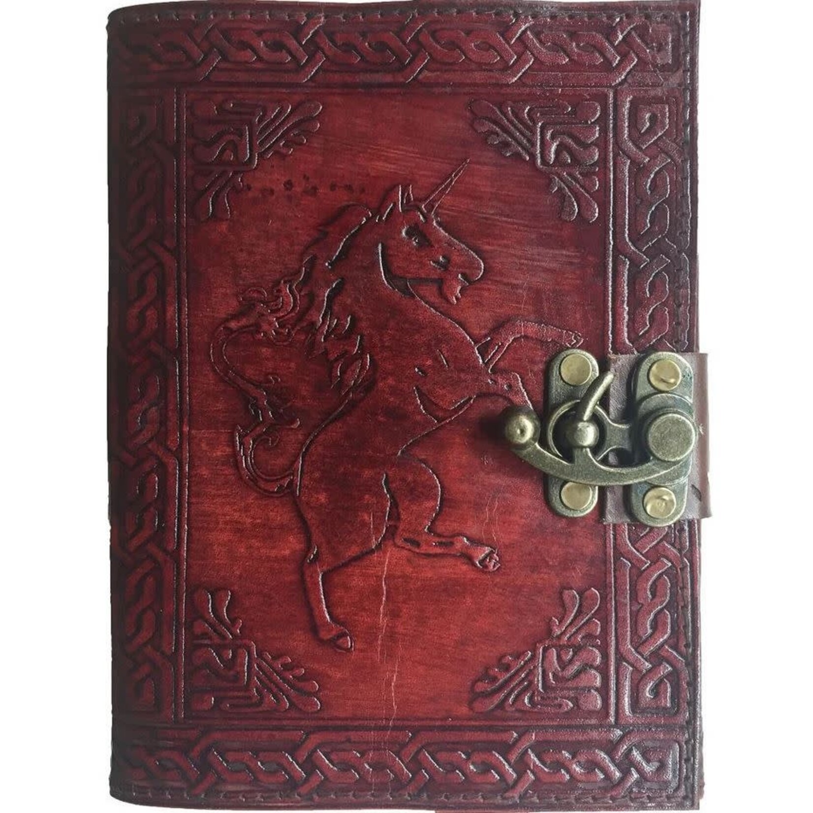 Leather Journal: Unicorn 5 x 7