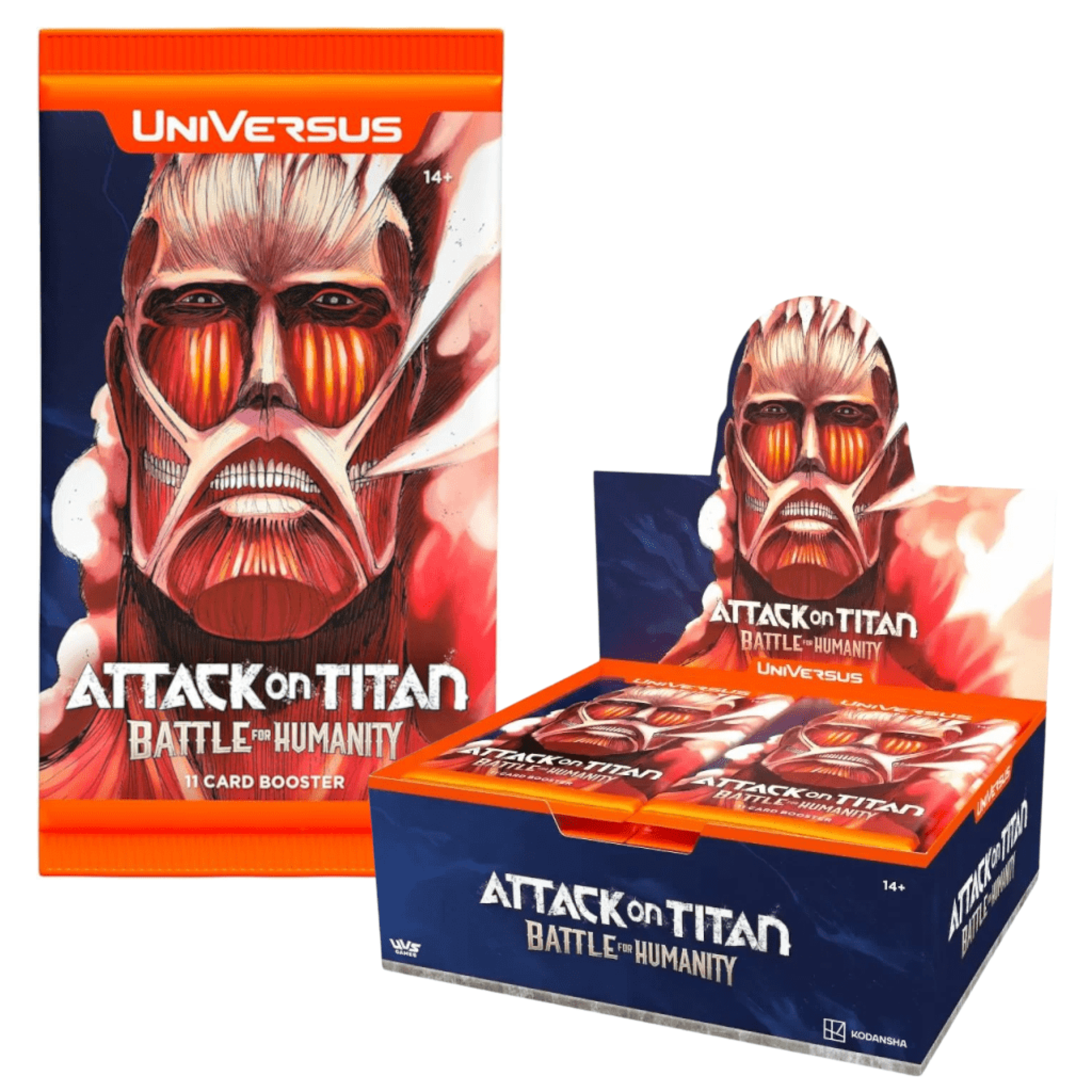 UniVersus: Attack on Titan: Battle for Humanity Booster Pack