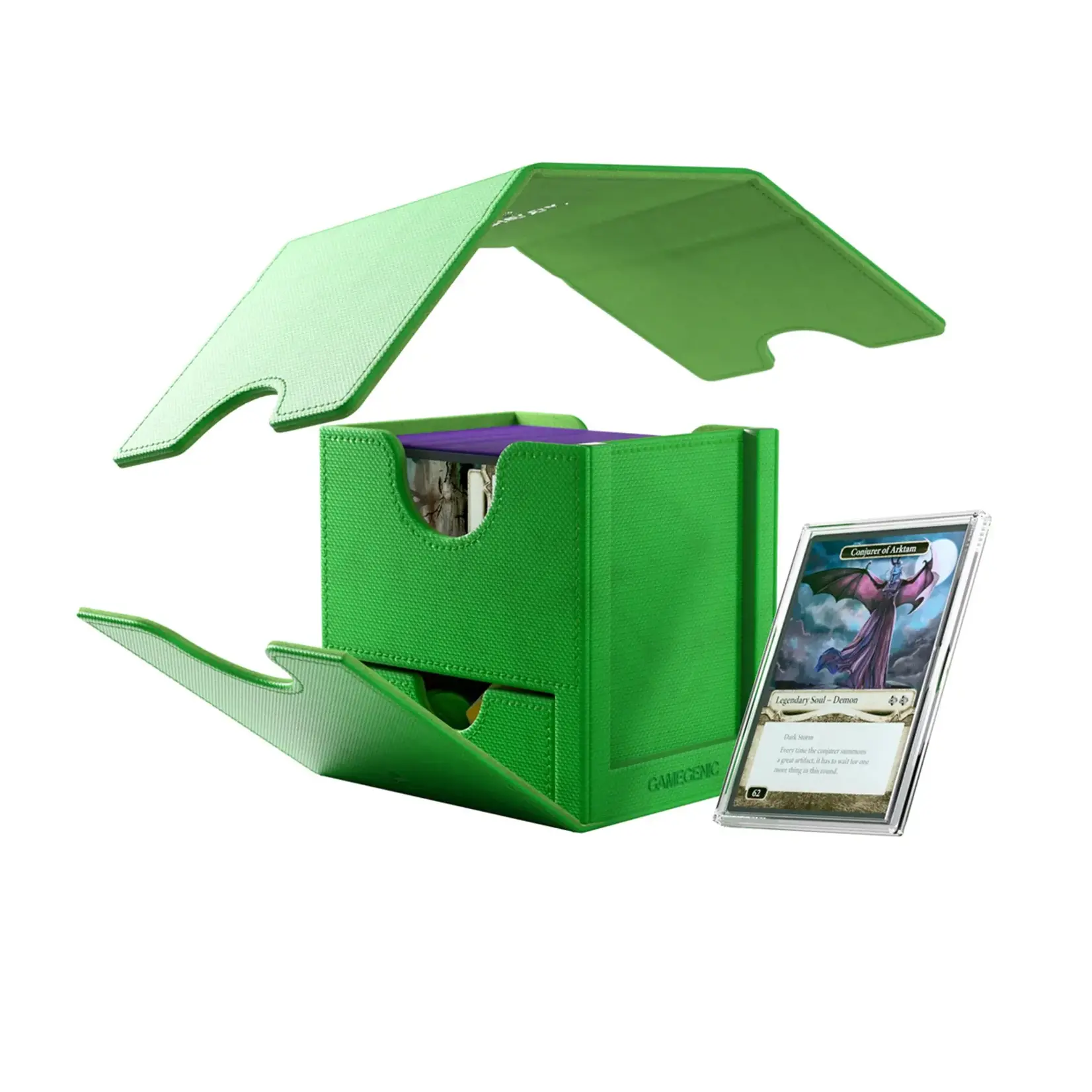 Deck Box: GameGenic SideKick Pro 100+ XL Convertible Green