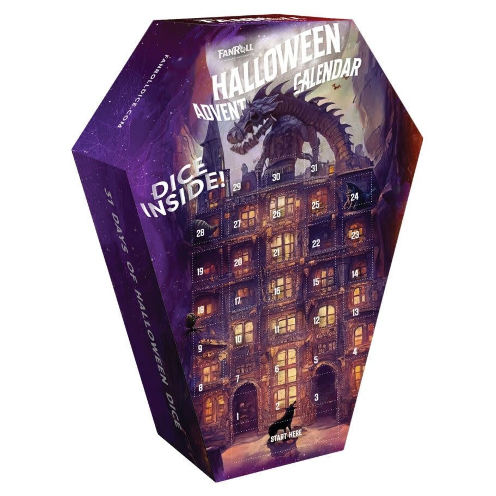 Halloween Advent Dice Calendar (2024)