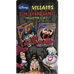 #19142 Disney Villians 2 in 1 Card game Collectors Set Dragon Cache Used Game
