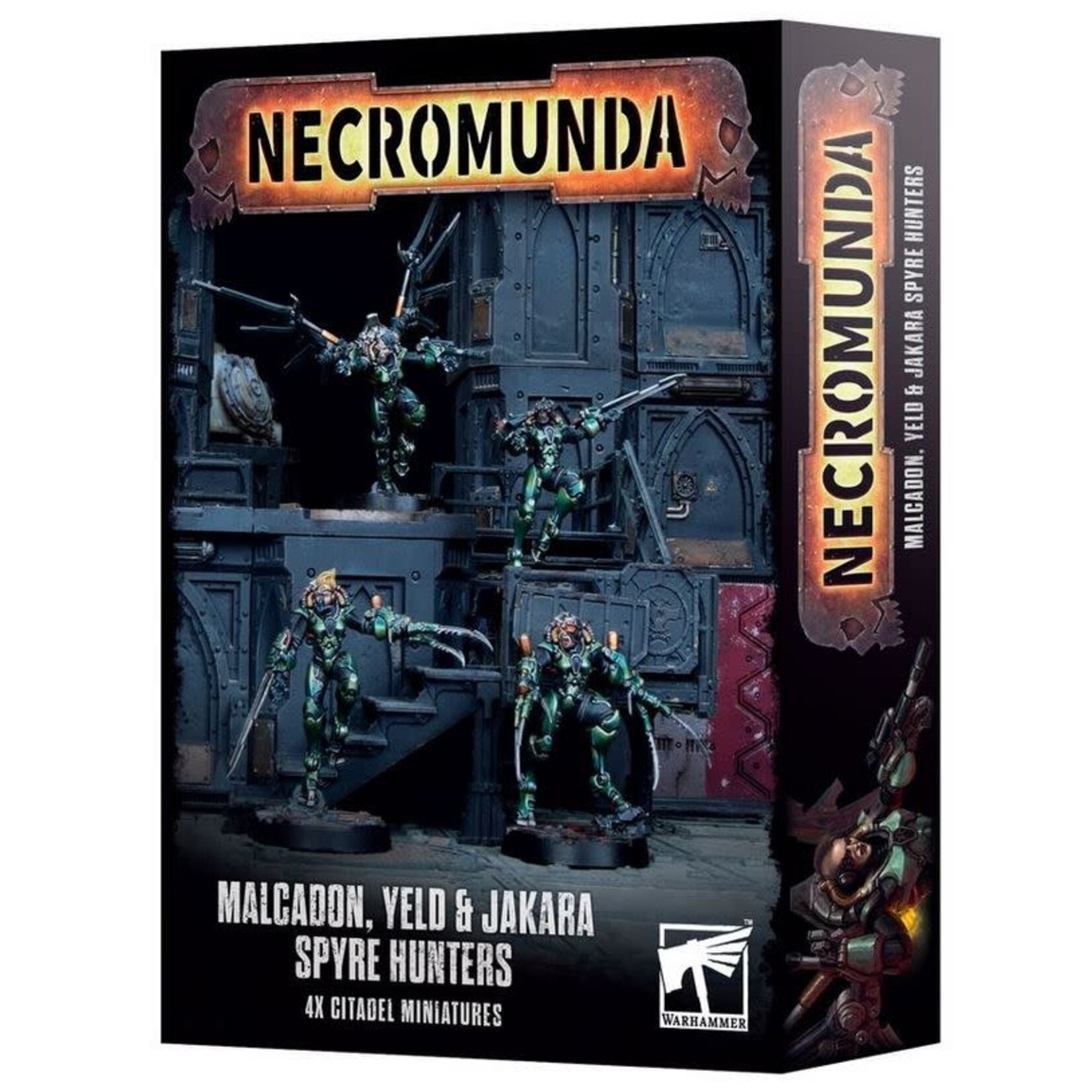 Necromunda: Malcadon, Yeld, and Jakara Spyre Hunters