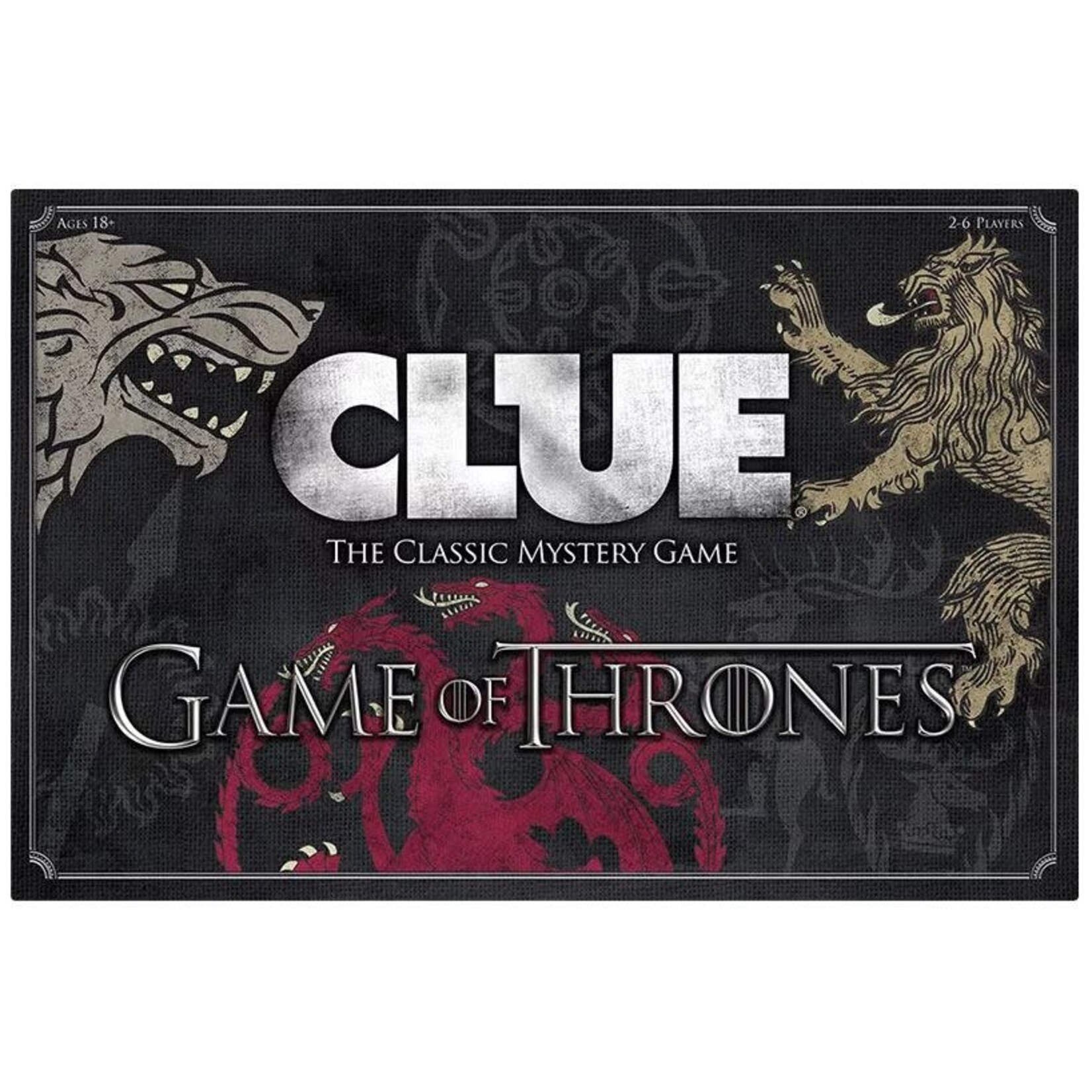 #19241 Clue Game of Thrones Edition Dragon Cache Used Game