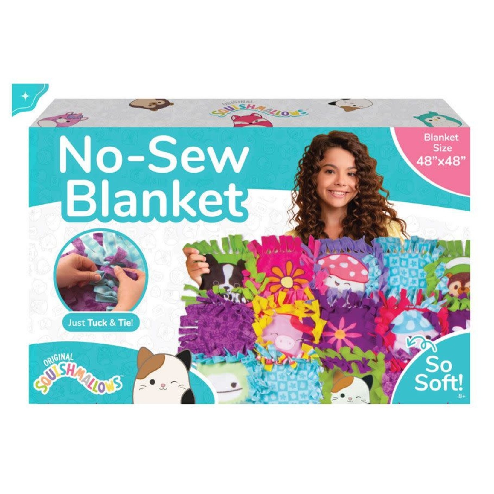 Squishamllows DIY No-Sew Blanket Kit