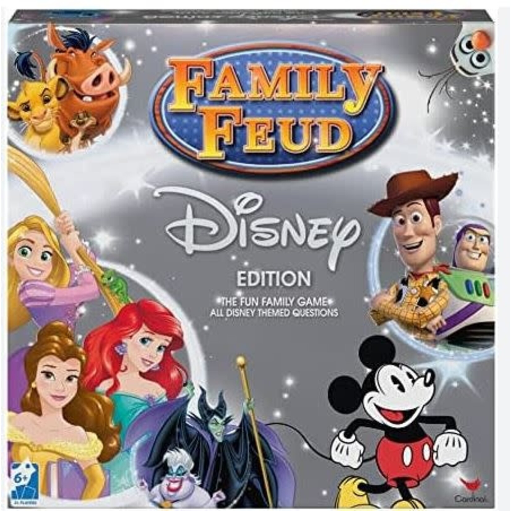 #19269 Family Fued Disney Edition Dragon Cache Used Game