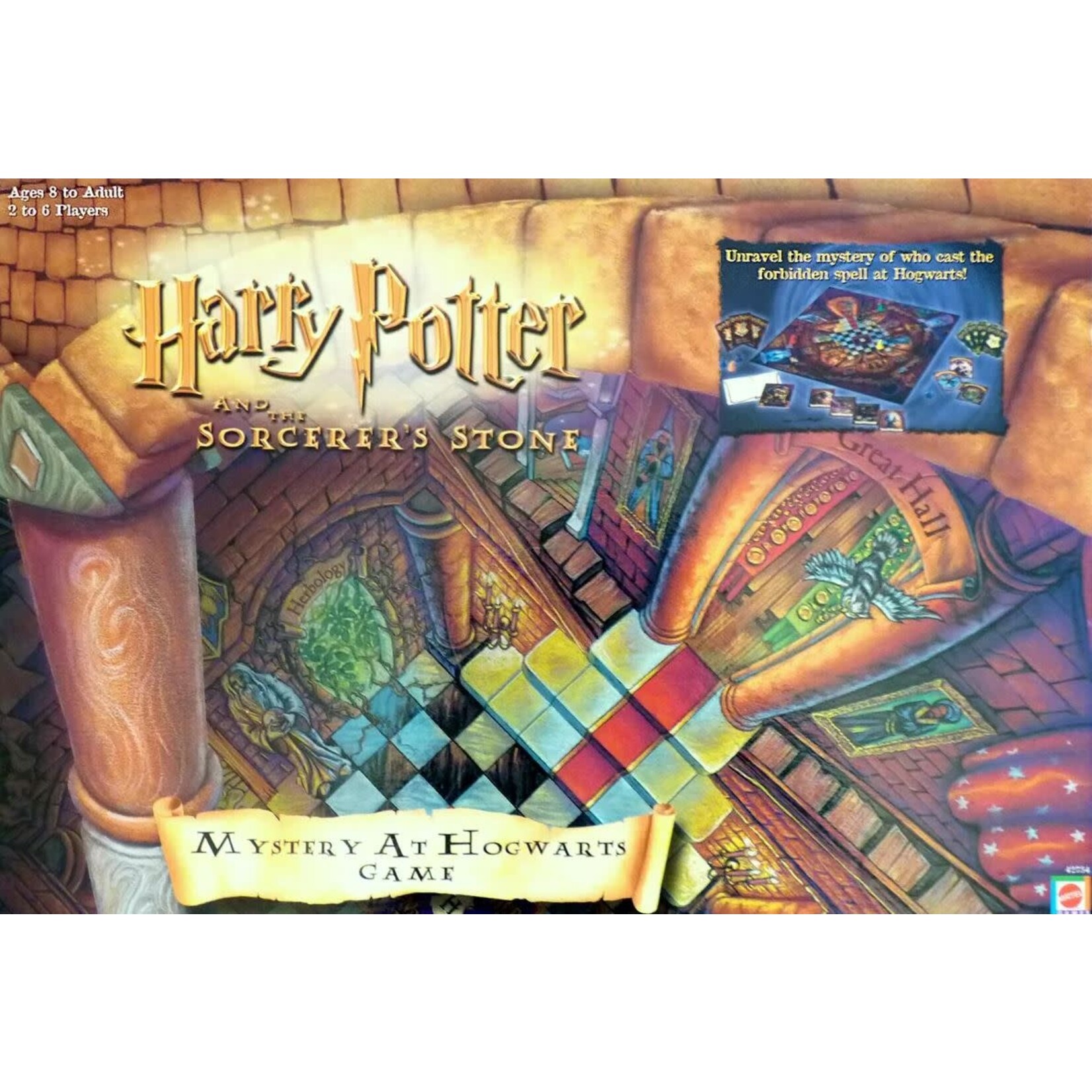 #19278 Harry Potter and the Sorcerer's Stone Mystery at Hogwarts Game Dragon Cache Used Game