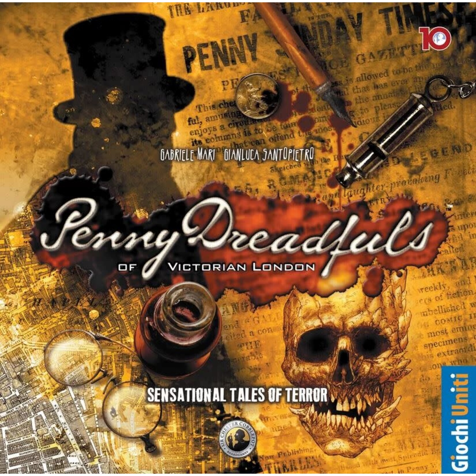 Penny Dreadfuls of Victorian London: Sensational Tales of Terror Dragon Cache Game