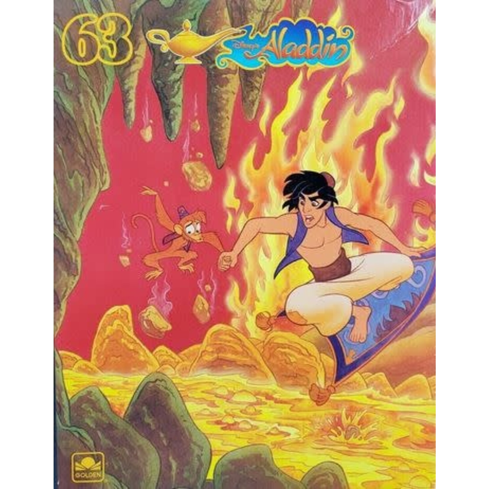 #19315 Aladdin Puzzle Dragon Cache Used Game