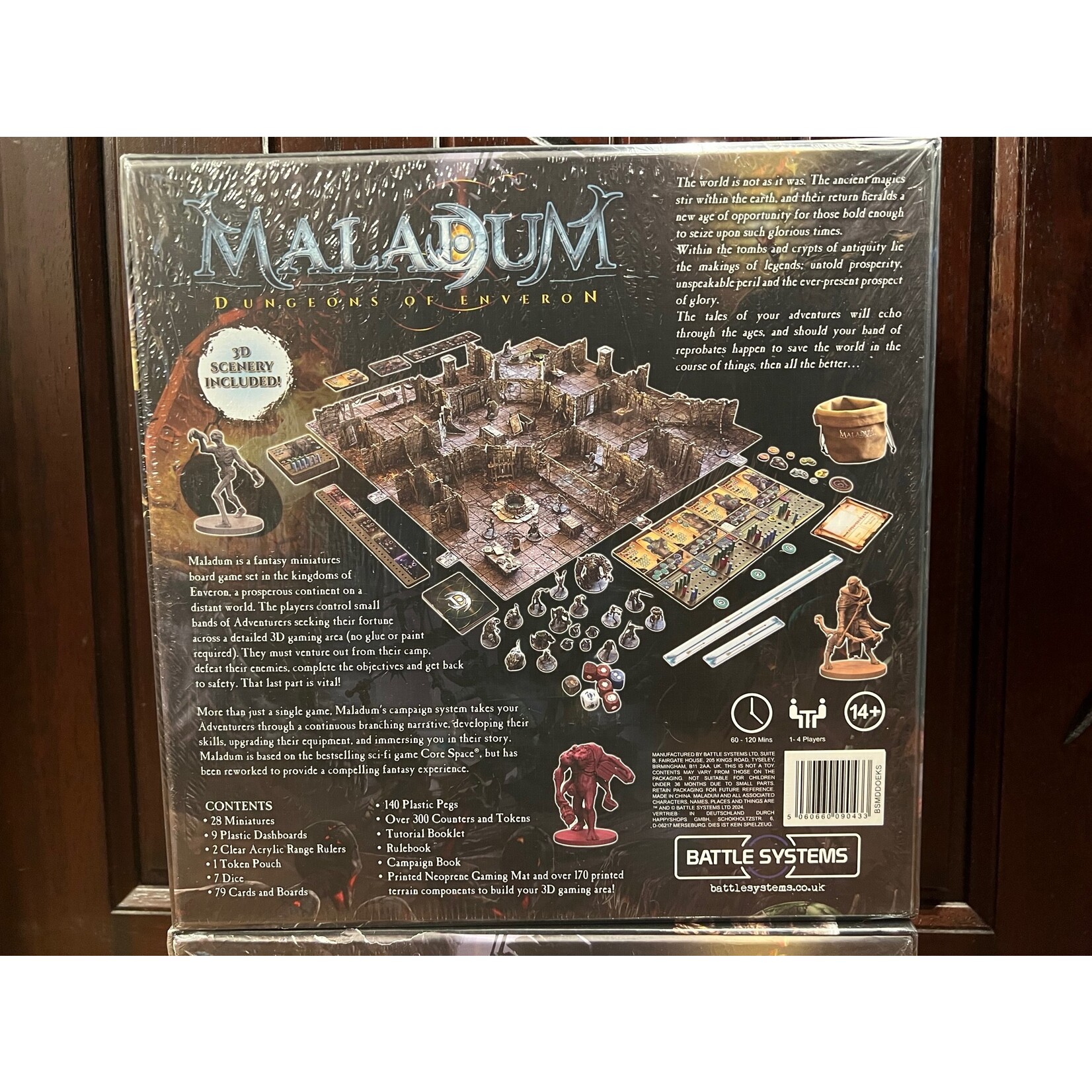 Maladum: Dungeons of Enveron LE Bundle (All Sales Final) Battle Systems