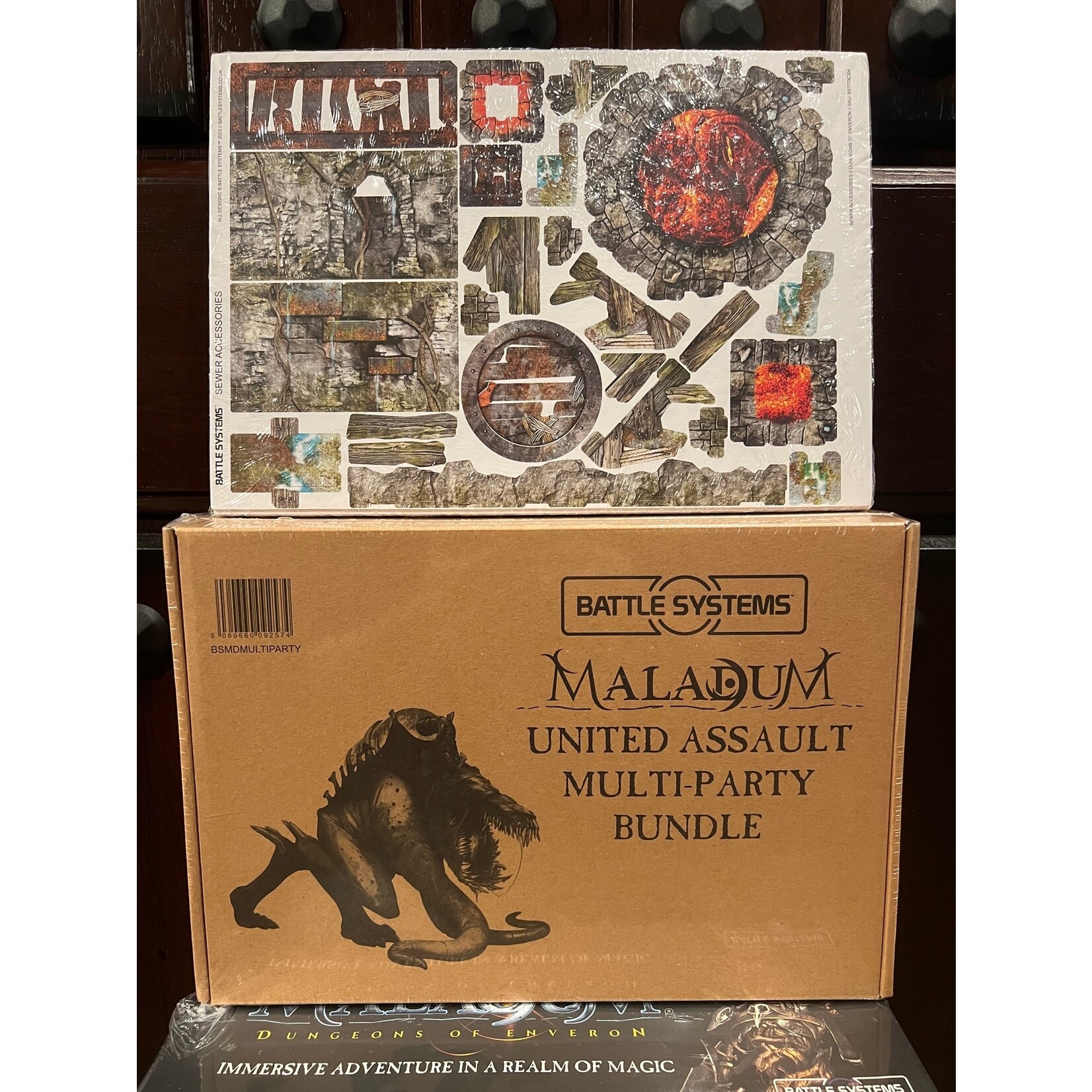 Maladum: Dungeons of Enveron LE Bundle (All Sales Final) Battle Systems