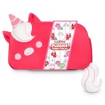 Plushie Fanny Pack: Ruby Red Unicorn