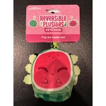 Reversible Keychain - Watermelon Axolotl