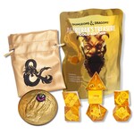 Acererak's Treasure: Gold Edition Treasure Pack (Metal Coin, Dice Bag and Polyhedral Dice Set)