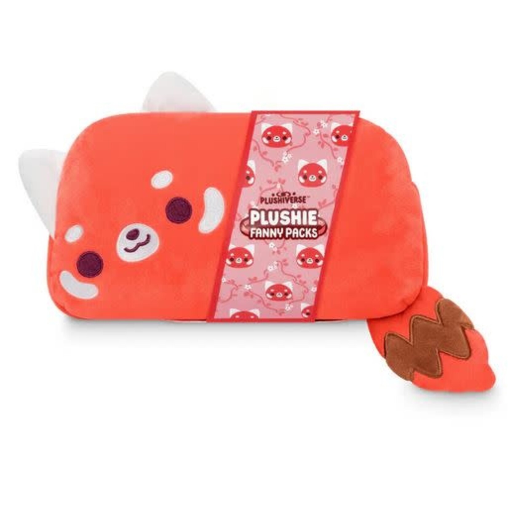 Plushie Fanny Pack: Pandas & Posies