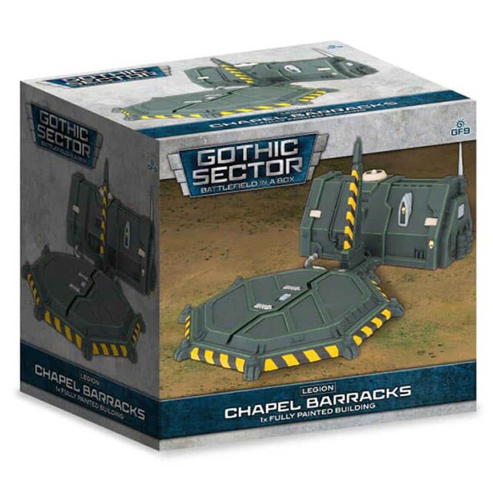 Gothic Sector- Legion Chapel Barracks (x1) 30mm Scale Battlefield in a Box