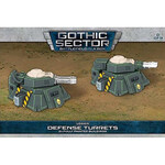 Gothic Sector- Legion Defense Turrets (x2) 30mm Scale Battlefield in a Box