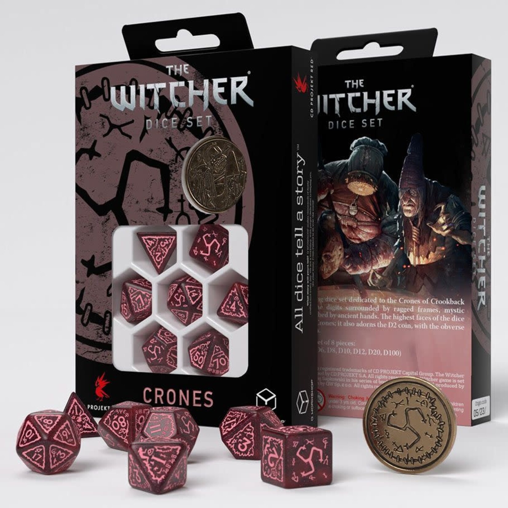 The Witcher: Crones Whispess 7 Dice Set
