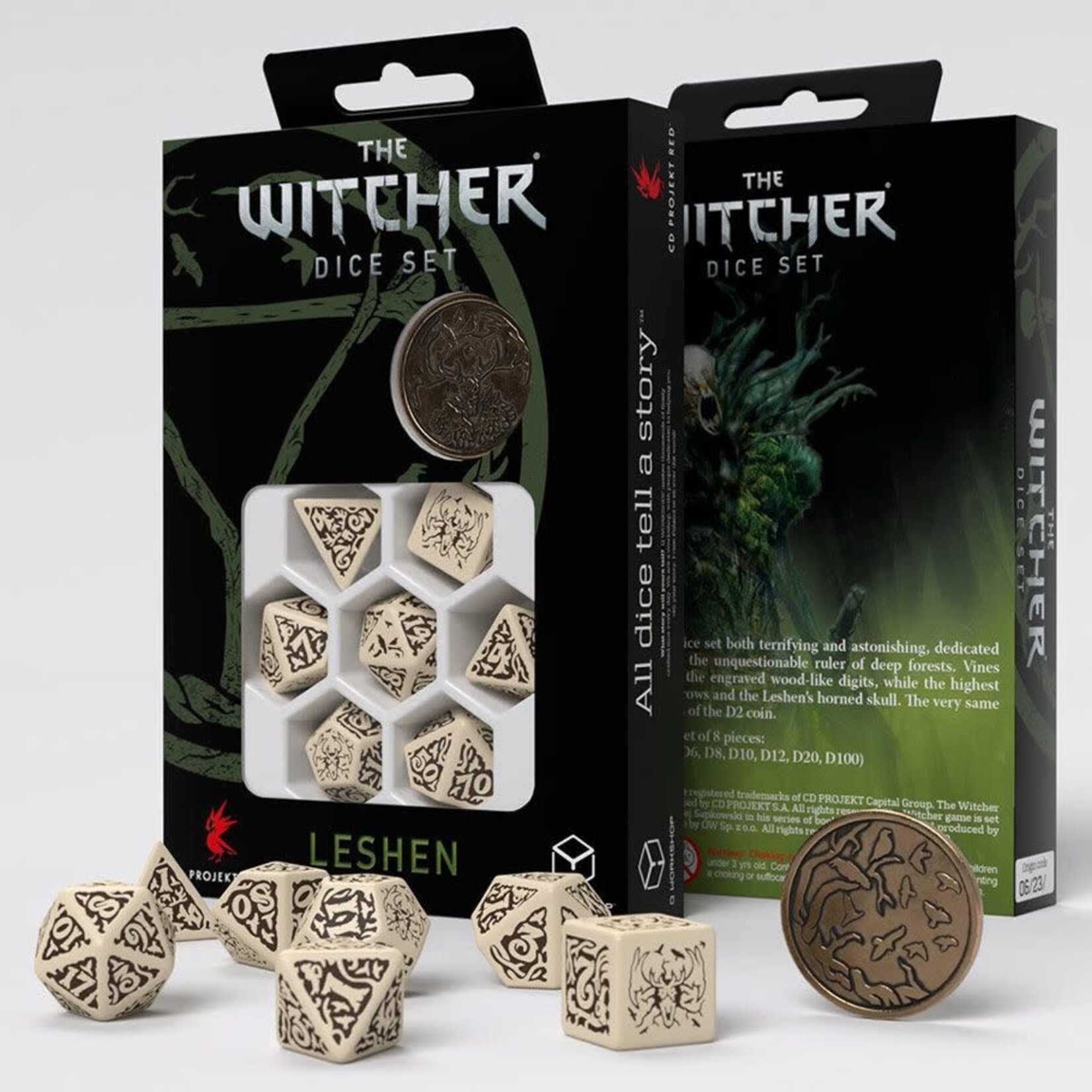 The Witcher: Leshen Master of Crows 7 Dice Set
