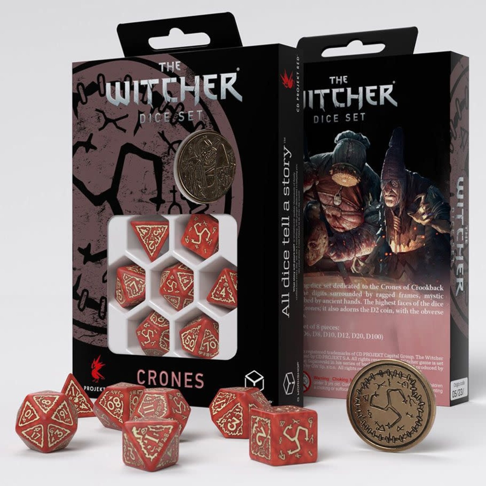 The Witcher: Crones Brewess 7 Dice Set