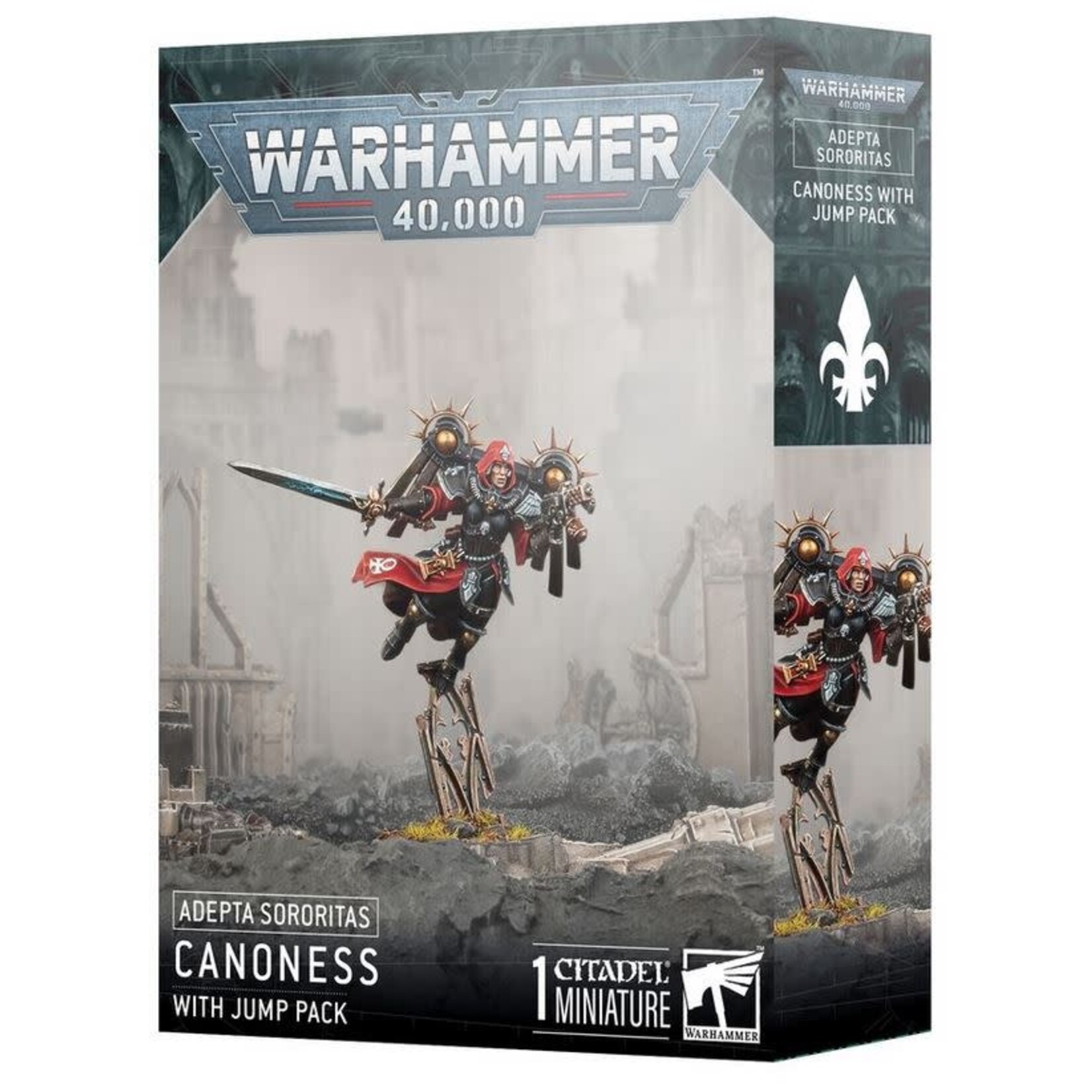 40K: Adepta Sororitas - Canoness with Jump Pack