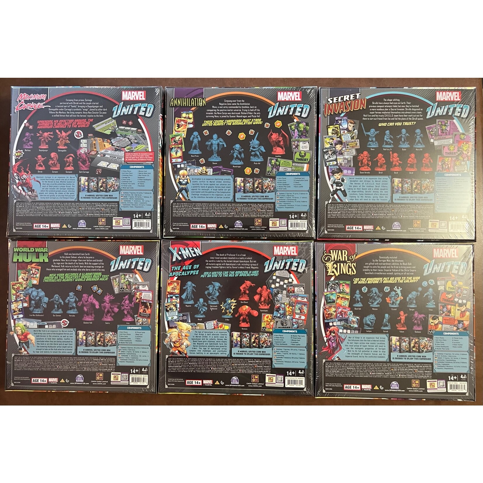 Marvel United LE Promo Bundle w/Multiverse (All Sales Final) Additional Shipping Charges Apply