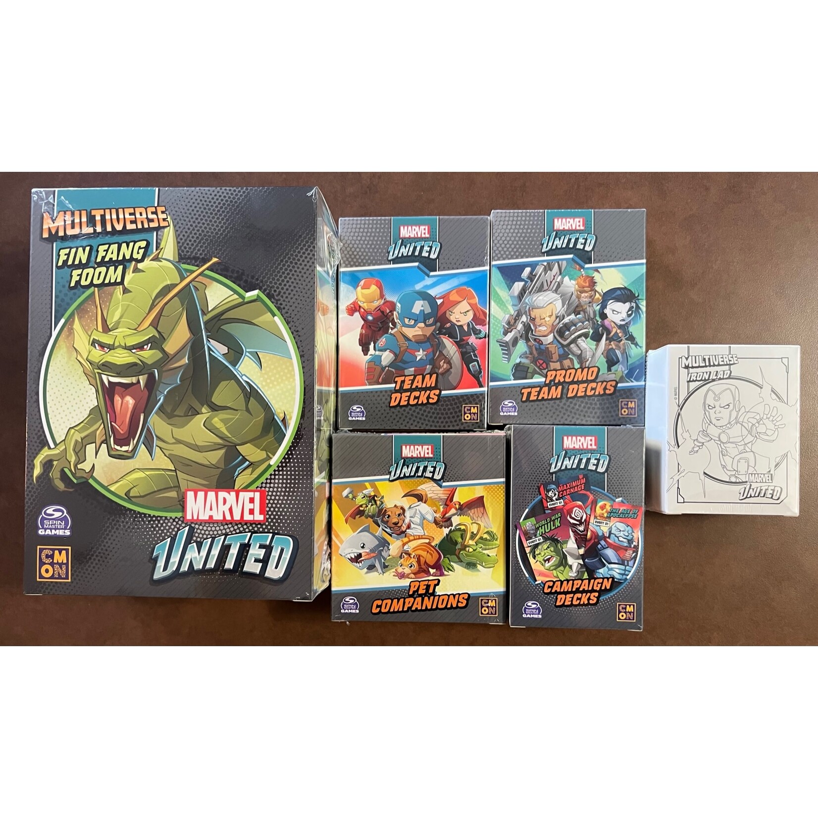 Marvel United LE Promo Bundle w/Multiverse (All Sales Final) Additional Shipping Charges Apply