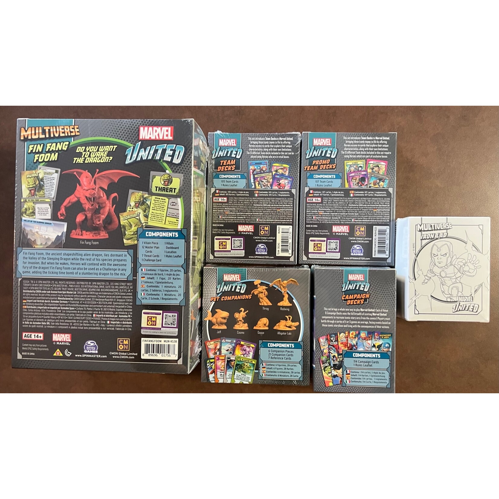 Marvel United LE Promo Bundle w/Multiverse (All Sales Final) Additional Shipping Charges Apply
