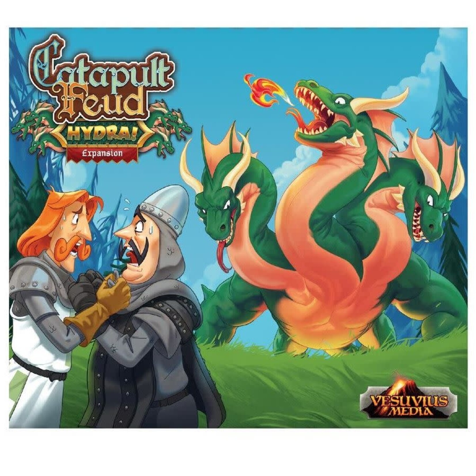 Catapult Feud: Hydra Expansion Dragon Cache Game