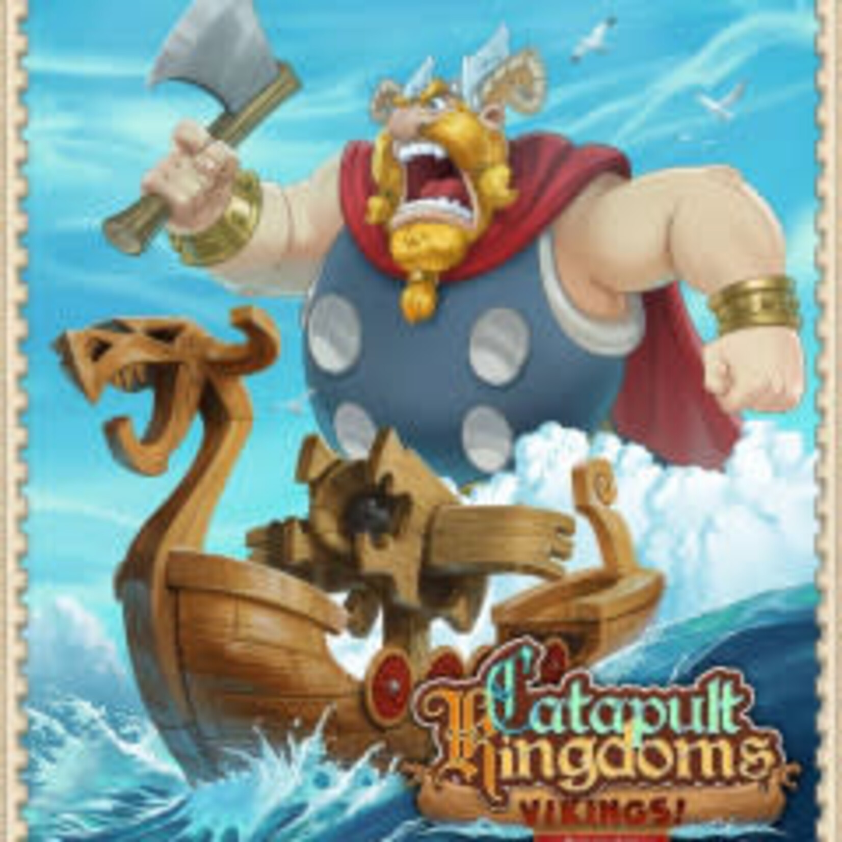 Catapult Feud: Vikings Expansion Dragon Cache Game