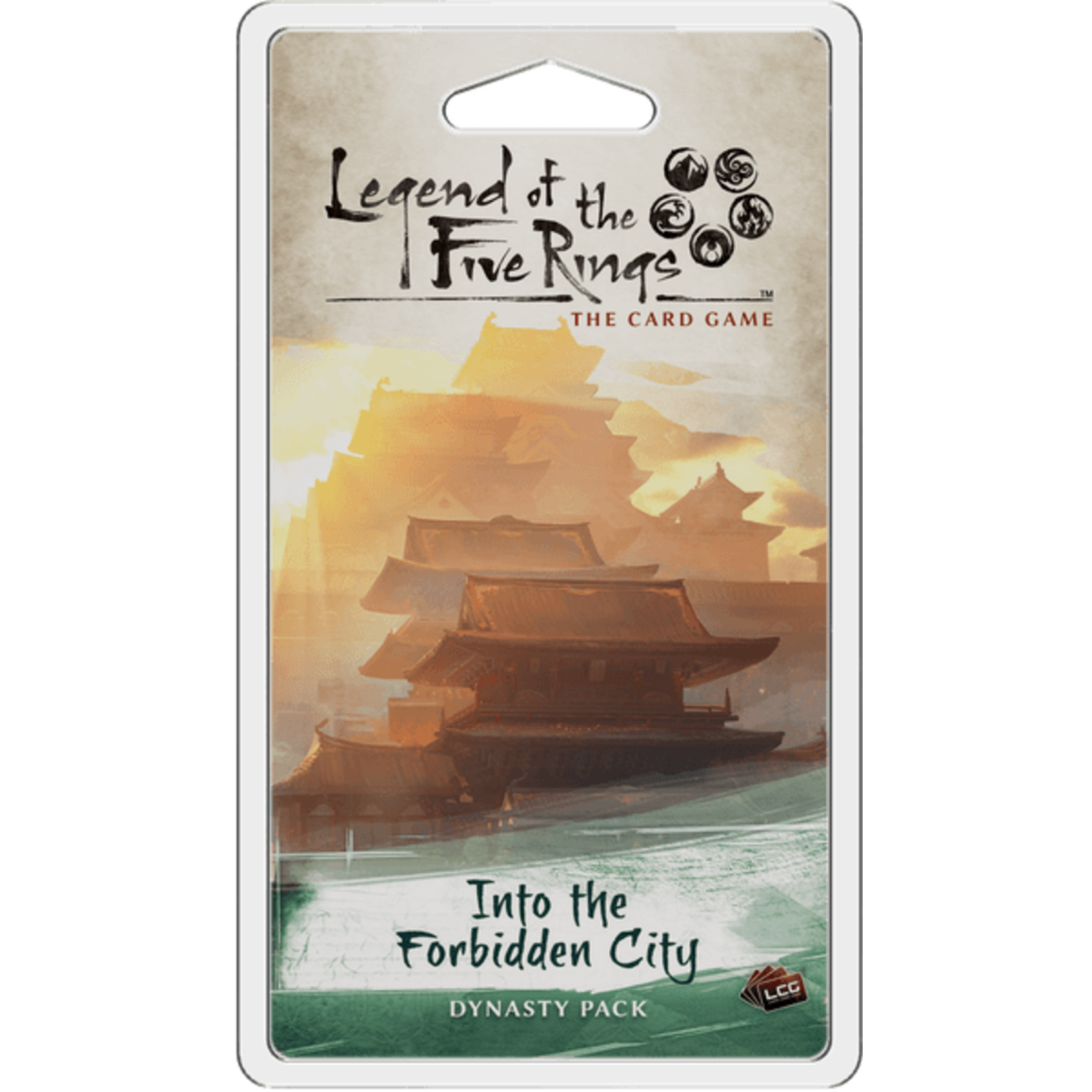 Legend of the Five Rings LCG: Into the Forbidden City Dynasty Pack L5R Dragon Cache Game