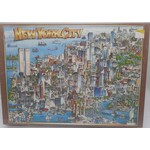 #19501 New York City Vintage 504 Piece Puzzle Dragon Cache Used Game