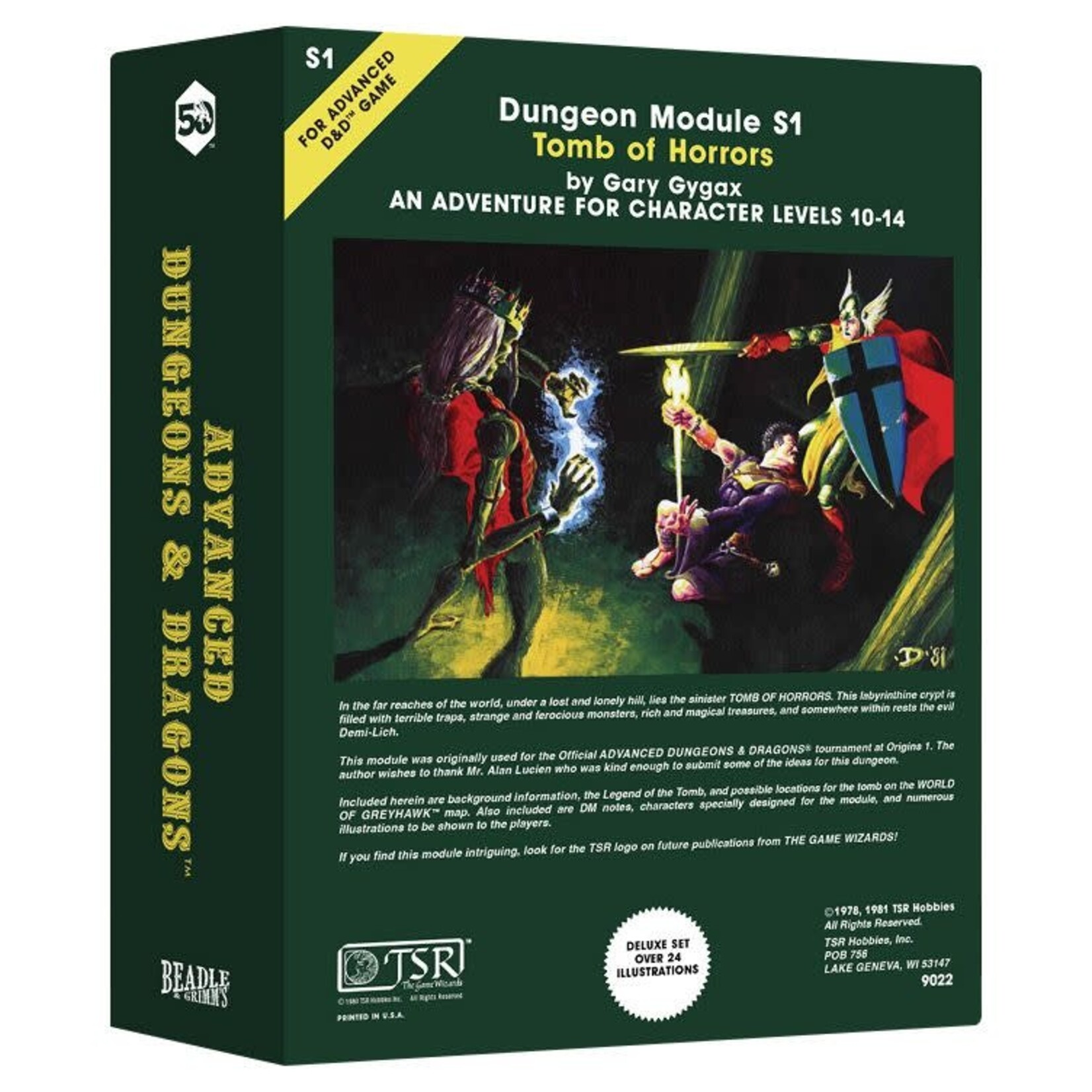 Beadle & Grimm Classic Module Dice Collection: Tomb of Horrors